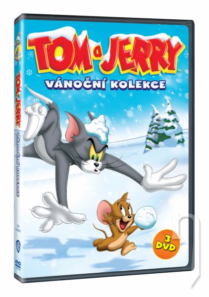 DVD Film - Tom a Jerry vánoční kolekce 3DVD