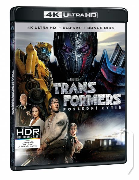 BLU-RAY Film - Transformers: Posledný rytier (UHD+BD)