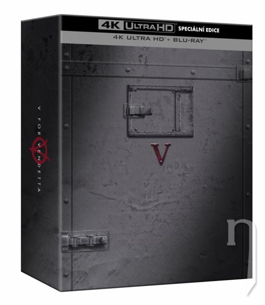 BLU-RAY Film - V jako Vendeta: Speciální edice 2BD (UHD+BD)
