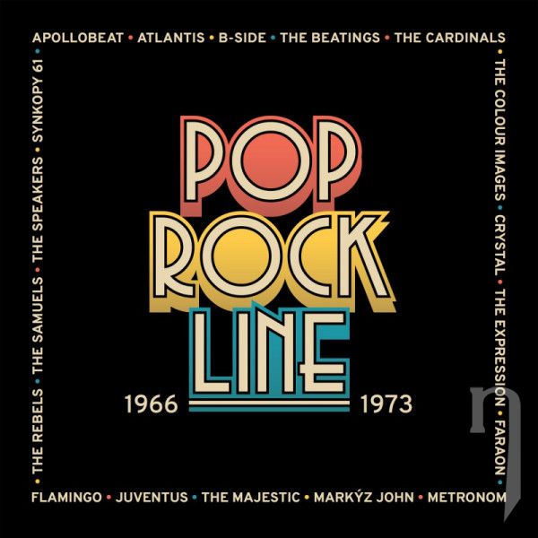 CD - Výber : Pop Rock Line 1966-1973 - 2CD