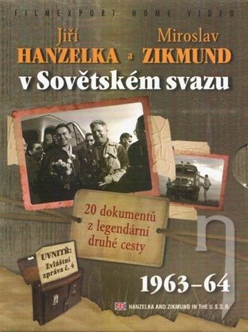 DVD Film - Zikmund a Hanzelka v Sovietskom zväze (2 DVD)