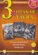 DVD Film - 3x Otakar Vávra II - 3 DVD (pap.box)