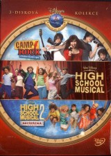 DVD Film - Disney Teenage Kolekcia (Camp Rock, High school musical 1,2) (3 DVD)