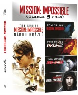 BLU-RAY Film - Mission: Impossible kolekce 1-5. 5Bluray