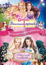 DVD Film - 2 DVD Barbie Princezna & zpěvačka, Princezna a švadlenka