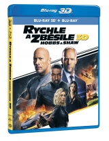 BLU-RAY Film - Rychle a zběsile: Hobbs a Shaw 2BD (3D+2D)