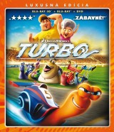 BLU-RAY Film - Turbo (3D Bluray + Bluray + DVD)