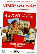 DVD Film - Úžasný svět zvířat 1 - 4 (4 DVD)