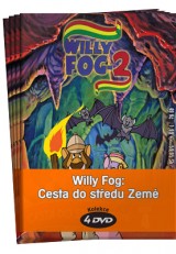 DVD Film - Willy Fog : Cesta do středu Země (4 DVD)
