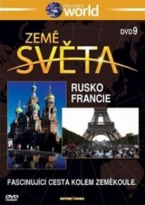 DVD Film - Země světa 9 - Rusko, Francie (papierový obal)