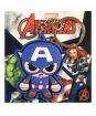 2D kľúčenka - Captain America - Marvel - 5,5 cm