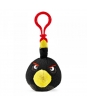 Plyšový Angry Birds černý - přívěsek