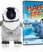 Kolekce Happy Feet 1+2 s plyšákem 2DVD