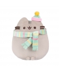 Plyšová kočička Pusheen s čepicou a šálou - Pusheen - 26 cm