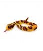Plyšový had oranžový skvrnitý - 100 cm