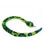 Plyšový had zelený skvrnitý - 100 cm