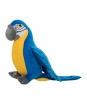 Plyšový papoušek žlto-modrý - 40 cm