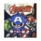 Hračka - 2D kľúčenka - Captain America - Marvel - 5,5 cm