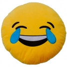 Hračka - Plyšový polštářek Emoticon Laughter (25 cm)