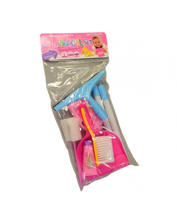 Hračka - Súprava uprat.ružovo-modrá 32x16cm