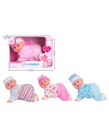 Hračka - Lezúce miminko 17cm