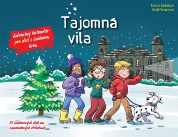 Kniha - Tajomná vila – Adventný kalendár pre deti s únikovou hrou