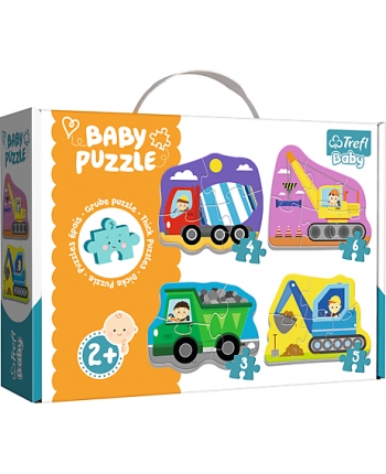 Hračka - Puzzle Baby Classic Staveb.prostriedky