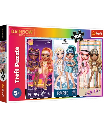 Hračka - Puzzle 100 Rainbow high