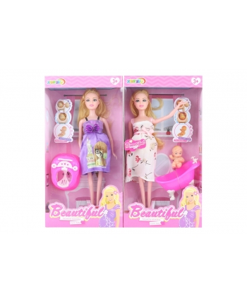 Hračka - Bábika tehotná s doplnkami   