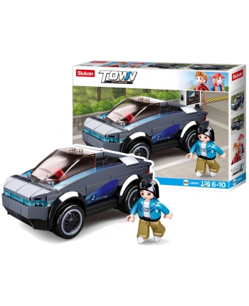 Hračka - Stavebnica Elektro auto