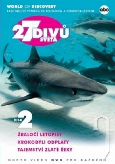 DVD Film - 27 divů světa - disk 2 (papierový obal)