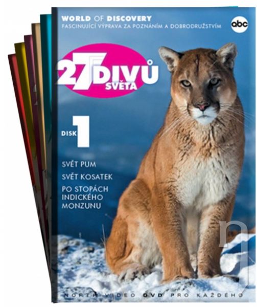 DVD Film - 27 divů světa (9 DVD)