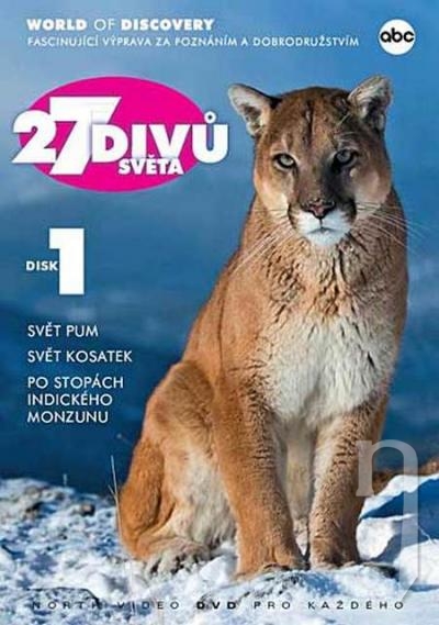 DVD Film - 27 divů světa - disk 1 (papierový obal)