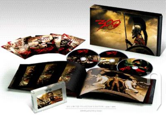DVD Film - 300: Bitva u Thermopyl  - Limitovaná zberateľská edícia (3 DVD)