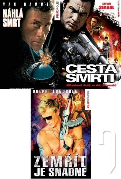 DVD Film - 3x akčný film (3DVD sada)