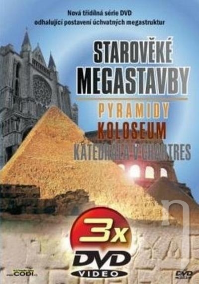 DVD Film - 3x Starověké megastavby (slimbox) CO
