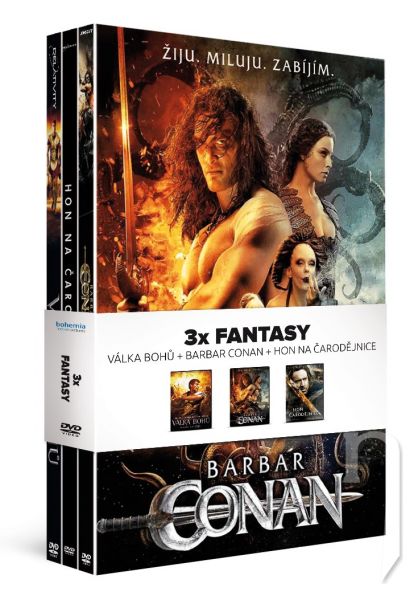 DVD Film - 3x Fantasy (3 DVD)