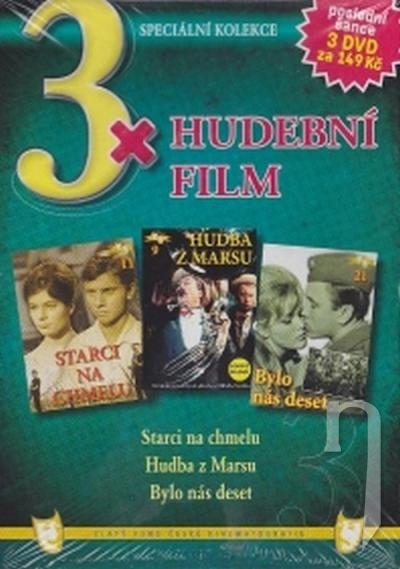 DVD Film - 3x Hudební film (pap. box) FE
