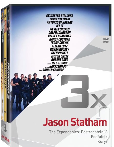 DVD Film - Jason Statham (3 DVD)