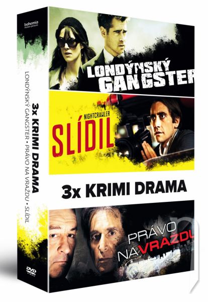 DVD Film - 3x Krimi drama (3DVD)