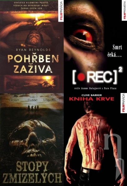 DVD Film - 4x horor I. (4DVD)