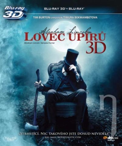 BLU-RAY Film - Abraham Lincoln: Lovec upírů 3D/2D