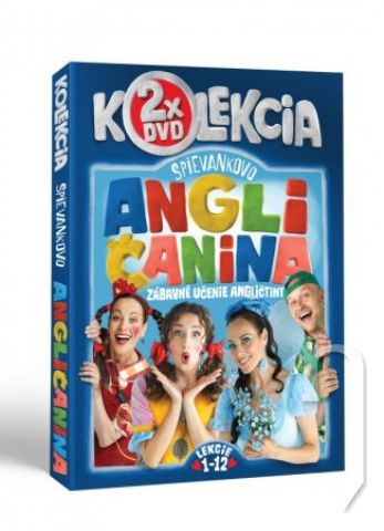 DVD Film - Angličanina 1 a 2 - Lekcie 1-12 (2DVD)