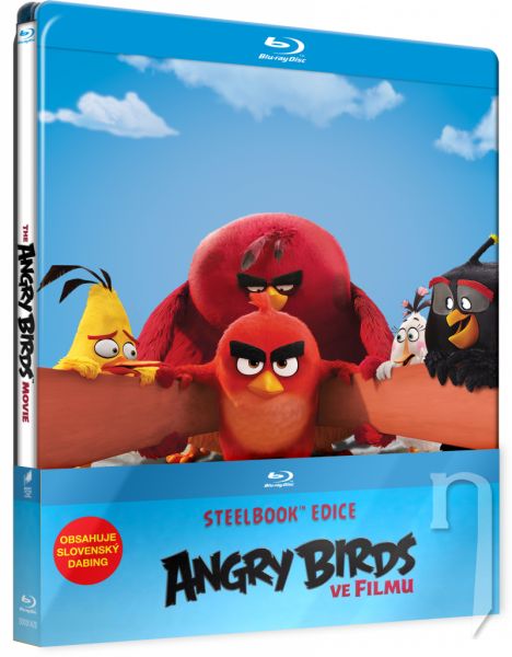 BLU-RAY Film - Angry Birds vo filme - Steelbook