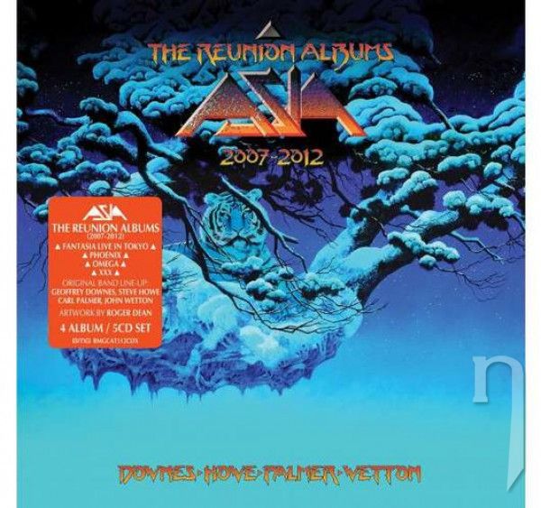CD - Asia : The Reunion Albums 2007-2012 - 5CD