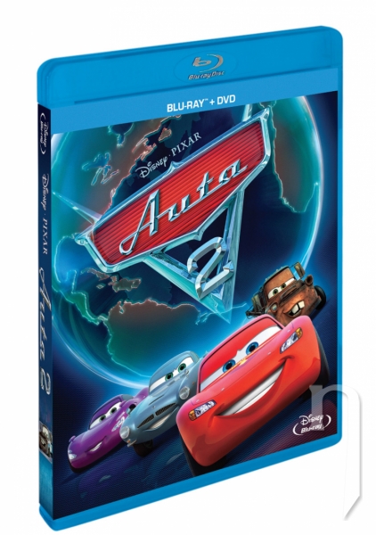 BLU-RAY Film - Auta 2. BD+DVD (Combo Pack)