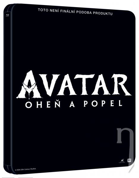 BLU-RAY Film - Avatar: Oheň a popel - 2BD (BD + BD bonus disk) - Limitovaná sběratelská edice - steelbook