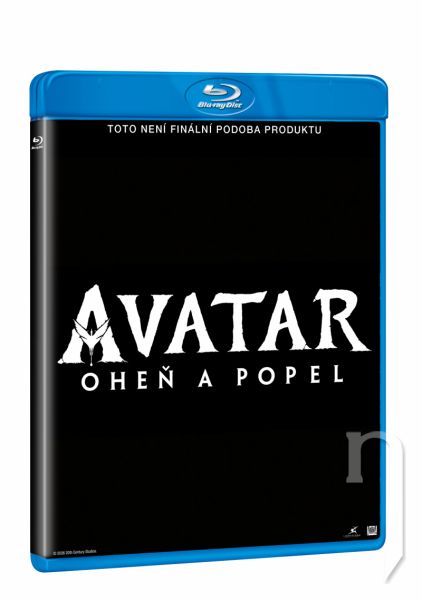 BLU-RAY Film - Avatar: Oheň a popel - 2BD (BD + BD bonus disk) - Edice v rukávu