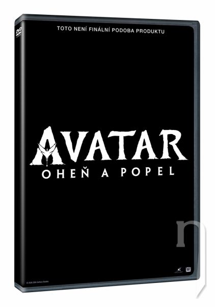 DVD Film - Avatar: Oheň a popel