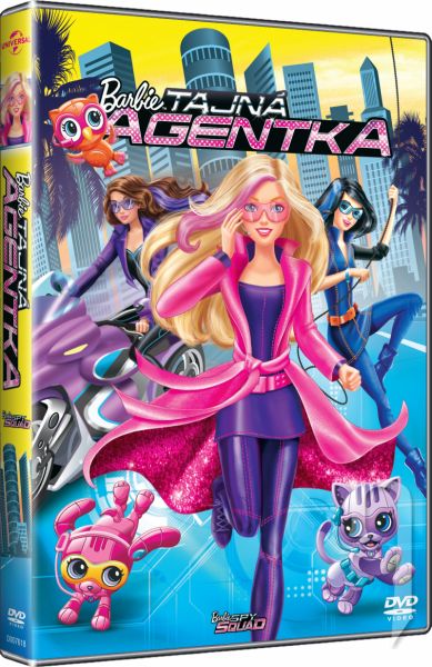 DVD Film - Barbie: Tajná agentka